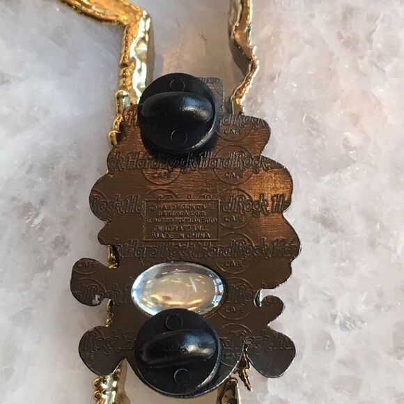 🎃 - Hard Rock San Antonio Chrome Skull Pin! - Picture 9 of 12